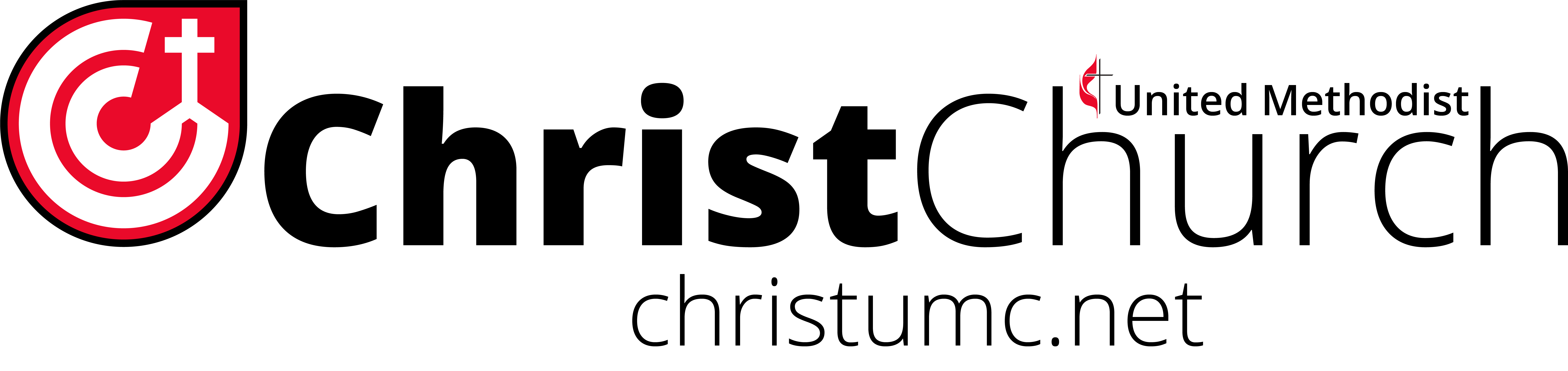 Christ Church logo with website