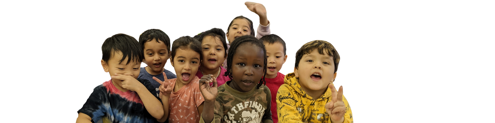 cute kids posing for camera cute kids posing for camera