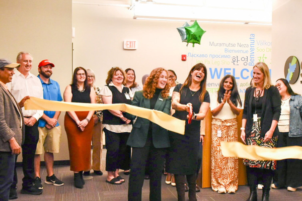 Family Center ribbon cutting 10/2/25