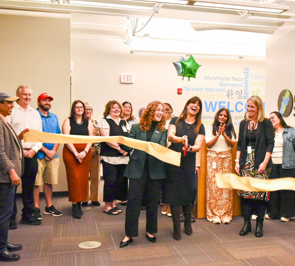 Family Center ribbon cutting 10/2/25