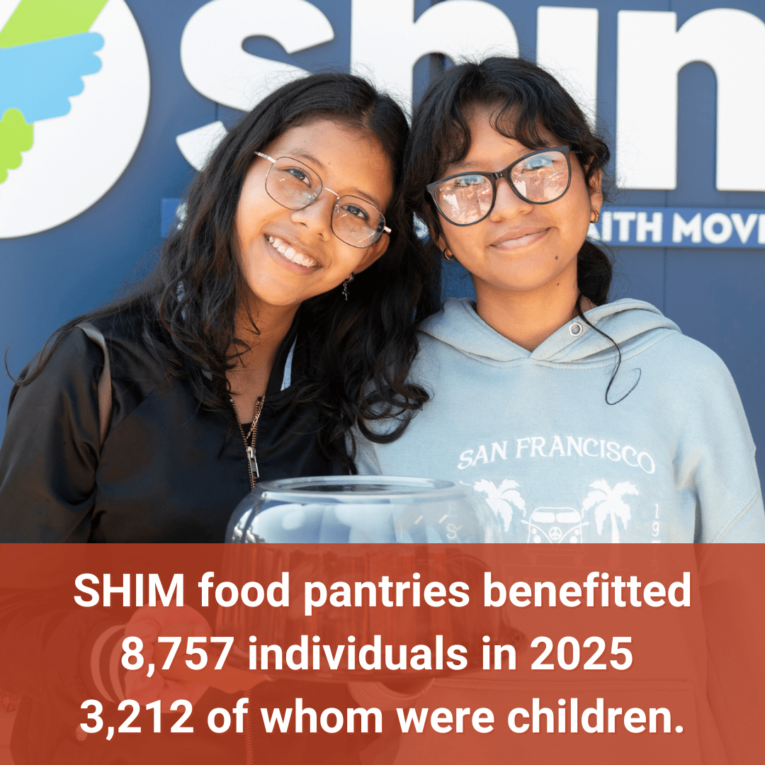 SHIM food pantries benefitted 8757 people
