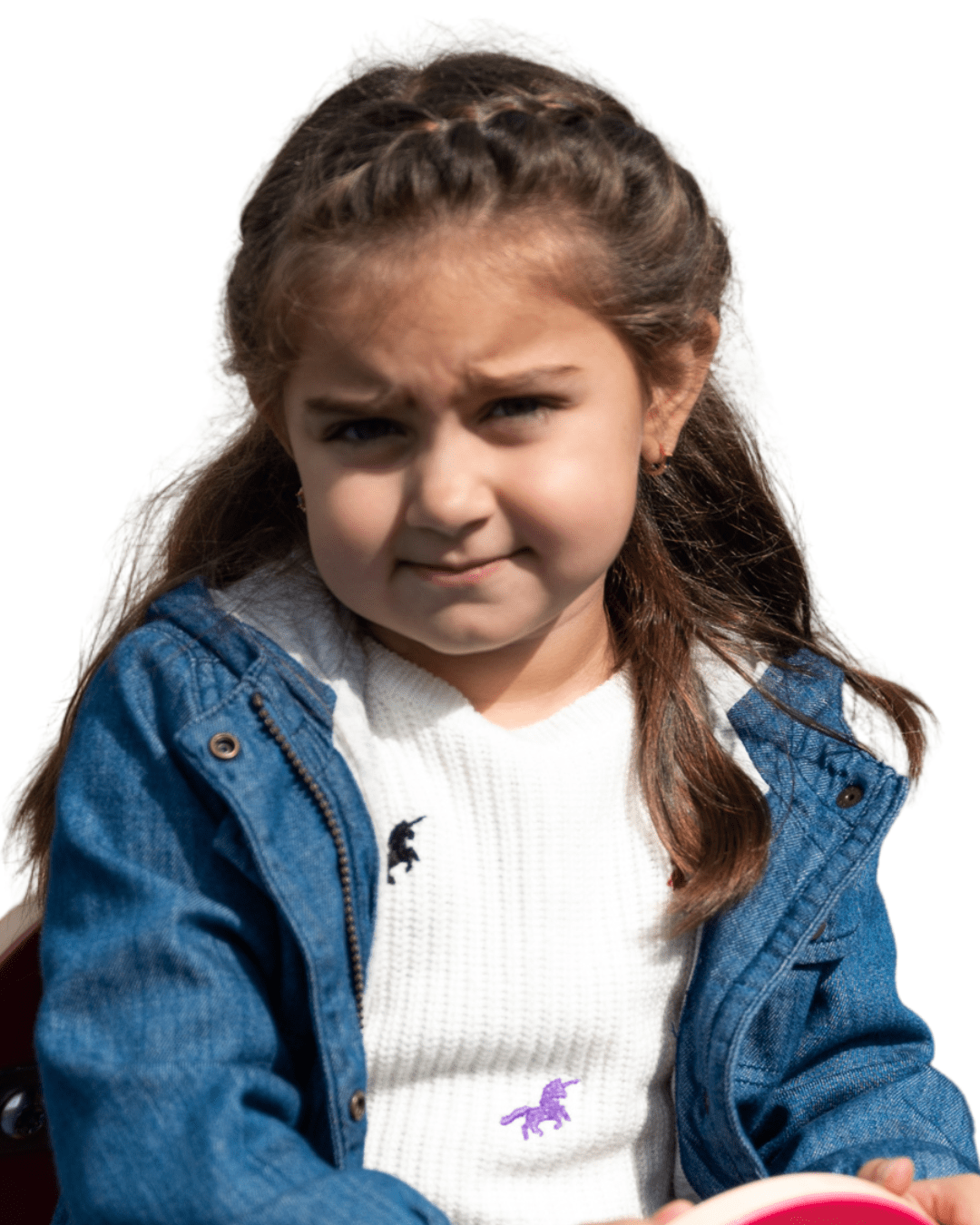 little girl looking at camera little girl looking at camera