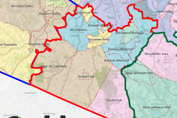 Map of expanded service area