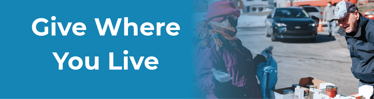 Give where you live Give where you live